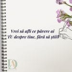 Vrei sa afli ce parere ai tu despre tine fara sa stii